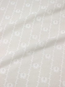 Шитье "Афина" цв.молочно-белый, ш.1.35м, батист, хлопок-100%, 80гр/м.кв