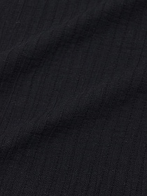 Муслин двухслойный стеганый с эф.жатости цв.Черный-2, ш.1.35м, хл-100%, 200гр/м.кв