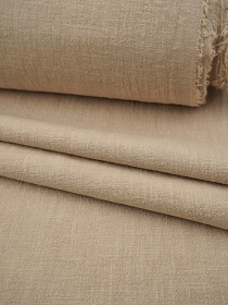 Крапива Рами (Ramie) цв.Бежевый с зеленым оттенком, СОРТ2, ш.1.4м, крапива-100%, 240гр/м.кв