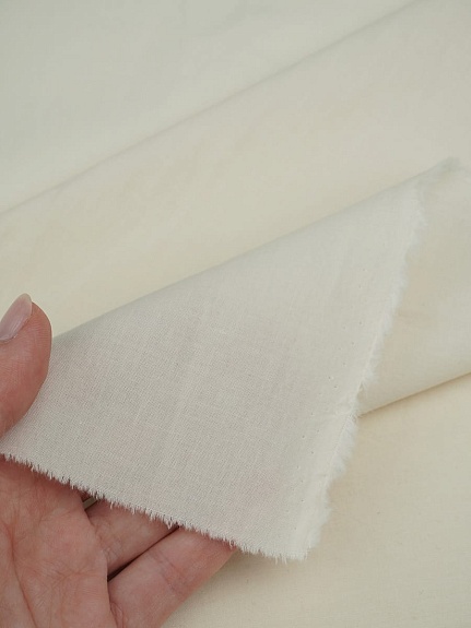 Импортный хлопок цв.Кремовый, ш.1.5м, хлопок-100%, 95гр/м.кв