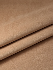 Бархат Премиум "Элит" цв.Кэмел, ш.1.45м, хлопок-100%, 260гр/м.кв