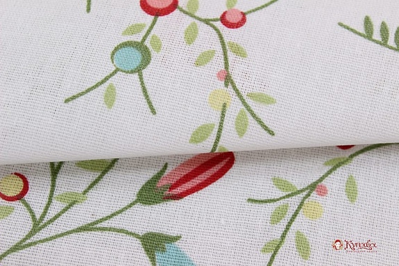 Бязь "Бабье лето - цветение", (комп), ш.1.5м, хлопок-100%, 120гр/м.кв