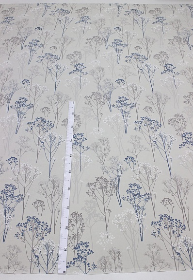 Мерный лоскут (ткань в отрезах) - Поплин "Энигма - туман", (комп), ш.2.2м, хлопок-100%, 110гр/м.кв