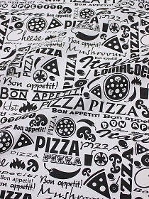 Хлопколен "Пицца", ш.1.5м, лен-9%, хлопок-91%, 180гр/м.кв