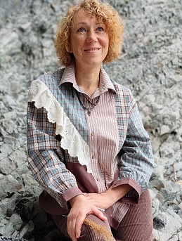 Рубашка из вареного хлопка и полульна