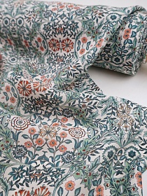 Креп-вискоза "Природный мотив",  ш.1.5м, вискоза-80%, нейлон-20%, 80гр/м.кв