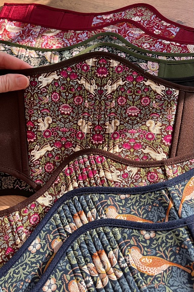 Корсет из хлопка "Сказочная лужайка"