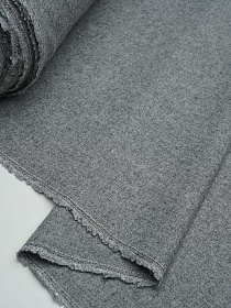 Шерсть костюмная Твид цв.Серый меланж, ш.1.5м, шерсть-50%, п/э-50%, 225гр/м.кв