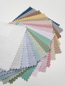 Комплект образцов "Муслин Премиум двухслойный гладкий однотонный" №1