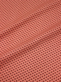 Импорт. хлопок "Дорит" цв.темно-лососевый, ш.1.5м, хлопок-100%, 100гр/м.кв