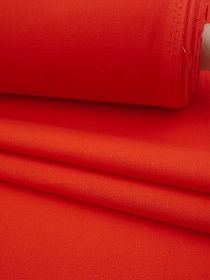 Бязь цв.Красно-оранжевый, СОРТ2, ш.1.5м, хлопок-100%, 142гр/м.кв