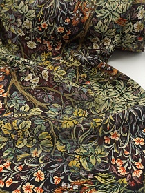 Штапель "Заколдованная чаща", ш.1.45м, вискоза-100%, 95гр/м.кв