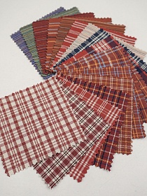 Комплект образцов "Ткань пестротканая" №1