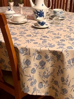 Скатерть из Полульна "Ледяная сказка"