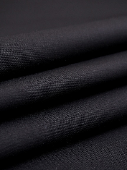 Брак(уценка) Импортный хлопок цв.Черный, ш.1.55м, хлопок-100%, 115гр/м.кв