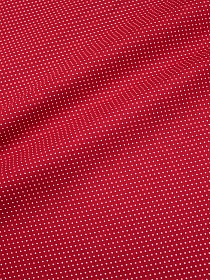 Импорт. хлопок "Пшено-4 на темно-красном", ш.1.5м, хлопок-100%, 105гр/м.кв