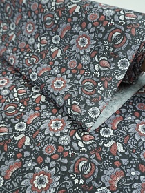 Ситец "Цветочный коктейль", ГОСТ, ш.0.8м, хлопок-100%, 85гр/м.кв