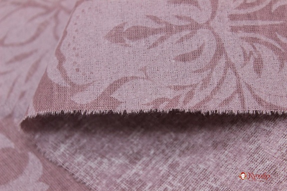 Поплин Коллекция "Набивной жаккард" цв.розово-сиреневый флер, ш.2.2м, хл-100%, 110гр/м.кв