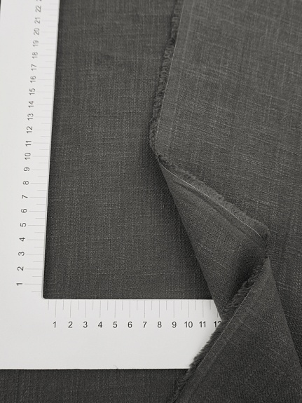 Крапива Рами (Ramie)-диагональ, цв.Темный графитово-зеленый, ВИД2, ш.1.35м, крапива-100%