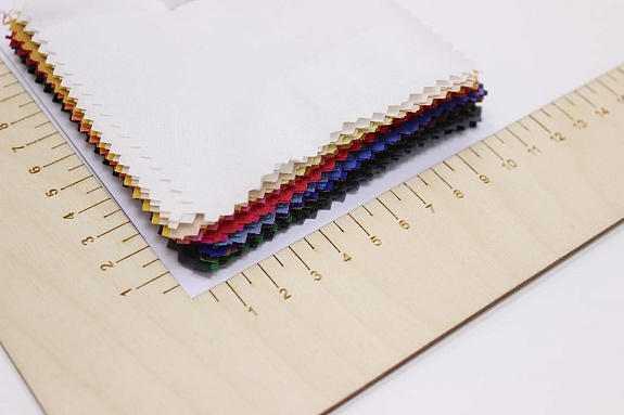 Комплект образцов "Штапель однотонный" №1