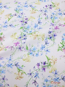 Плотный хлопок "Цветочный дуэт", ш.1,5м, хлопок-100%,170гр/м.кв