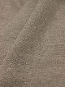 Лен с вискозой с эффектом мятости цв.Светло-кофейный с оливковым оттенком-2, СОРТ2, ш.1.45м