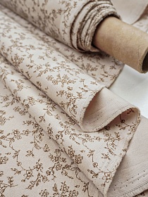 Микровельвет "Аманда" цв.топленое молоко, ш.1.45м, хл-100%, 140гр/м.кв