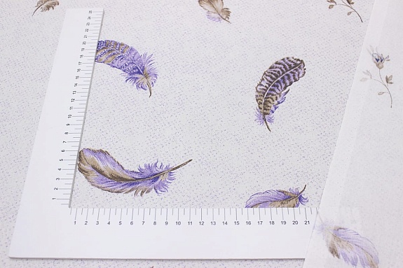 Поплин "Сплюшки-сладкоежки - перышки", (комп), ш.1.5м, хлопок-100%, 105гр/м.кв