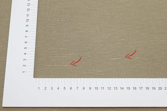 Лен с вискозой с эффектом мятости цв.Светло-кофейный с оливковым оттенком,  ш.1.45м