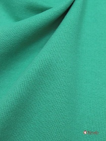 Футер 2-х нит. начес цв.Бирюзово-зеленый, 2.10 м (1,05 м*2), Карде/Ое, хл-70%, п/э-30%, 180гр/м.кв