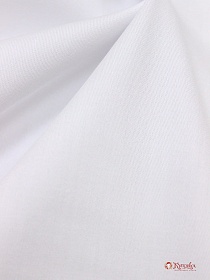 Сатин цв.Белый (оптически отбеленный), ш.1.6м, хлопок-100%, 135гр/м.кв