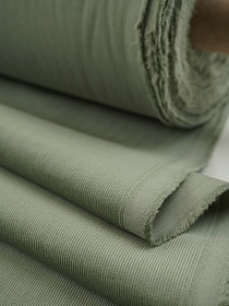 Микровельвет Мини цв.Эвкалипт, ш.1.45м, хлопок-100%, 140гр/м.кв