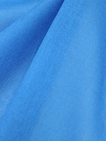 Батист цв.Лазурный, СОРТ2,  ш.1.48м, хлопок-100%, 60гр/м.кв