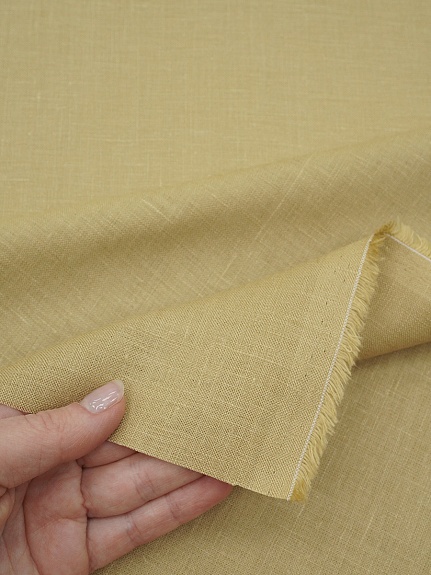 Лен костюмный цв.Песочный-2, ш.1.5м, лен-100%, 180гр/м.кв