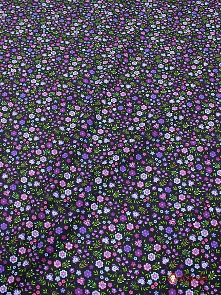 Плательный хлопок с микр.начесом "Полевой микс", ш.1.5м, хлопок-100%,180гр/м.кв