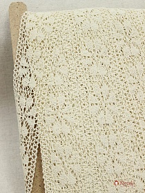 Кружево цв.суровый, ш.60мм, хлопок-100%, рис.178/3