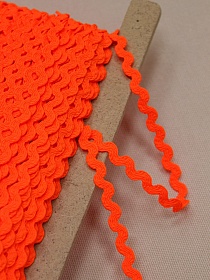 Вьюнчик цв.оранжевый неон, 7мм