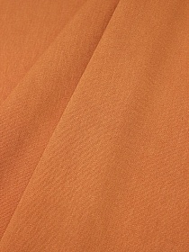 Плательная вискоза цв.Св.оранжево-терракотовый, ш.1.45м, вискоза-100%, 200гр/м.кв