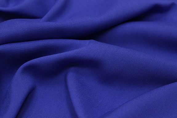 Штапель цв.Васильково-фиолетовый, ш.1.45м, вискоза-100%, 110гр/м.кв 