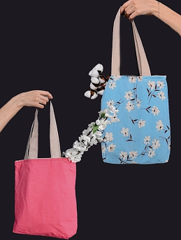 Шоппер из импортного хлопка "Пшено-2"