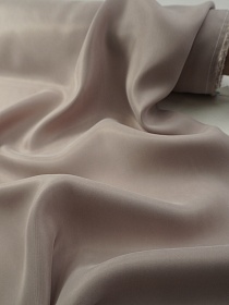 Купра цв.Св.бежево-кофейный, ш.1.35м, купра-100%, 110гр/м.кв 