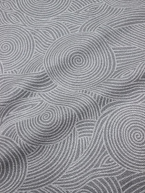 Рогожка "Песочная фреска" цв.серый, ш.1.5м, хлопок-100%, 165гр/м.кв