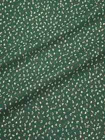 Импорт. хлопок "Любава" цв.темно-зеленый, ш.1.45м, хлопок-100%, 100гр/м.кв