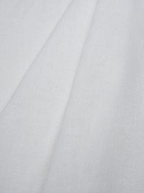 Лен с вискозой с эффектом мятости цв.Белый, ш.1.45м, лен-56%, вискоза-44%, 145гр/м.кв