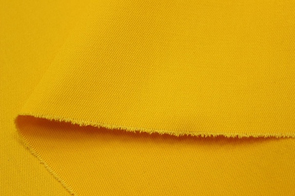 Саржа цв.Темно-желтый, СОРТ2,  ш.1.5м, хлопок-100%, 260гр/м.кв