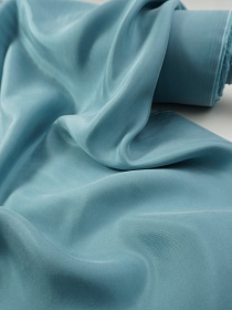 Купра цв.Бирюзово-зеленый, ш.1.35м, купра-100%, 110гр/м.кв 