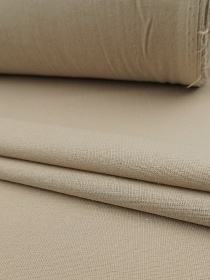 Полулен с умягчением цв.Светлый оливково-серый, ш.1.5м, лен-30%, хл-70%, 140гр/м.кв