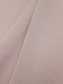 Футер-петля диагональ 3-х нит. цв.Бежево-розовая пудра,  ш.1.85м, Пенье, хлопок-65%, п/э-35