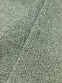 Вареный (стираный) хлопок цв.Болотно-зеленый меланж, ш.2.52м, хлопок-100%, 125гр/м.кв
