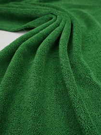 Махровая ткань Люкс цв.Зеленая листва, ш.1.55м, хлопок-100%, 550гр/м.кв